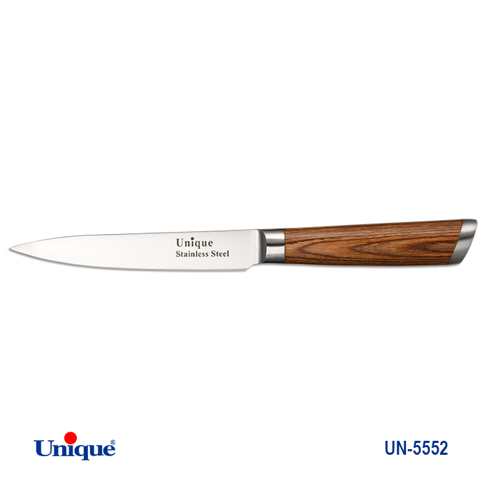 کارد تک آشپزخانه "5(دسته چوب)