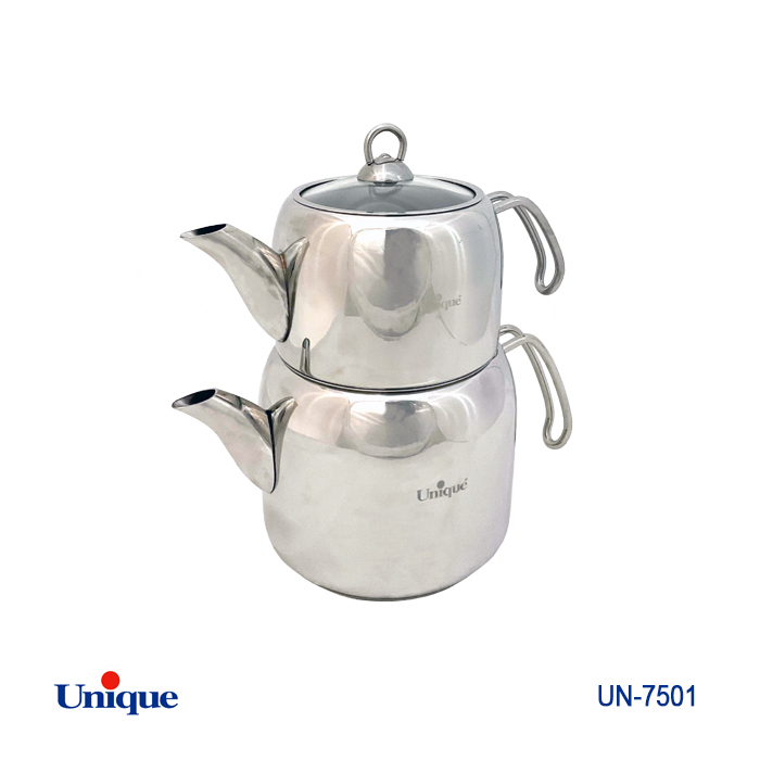 کتری و قوری استیل- 2/30لیتر- ترک