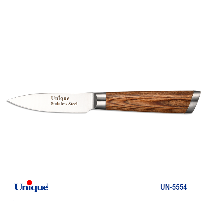 کارد تک آشپزخانه "3.5(دسته چوب)