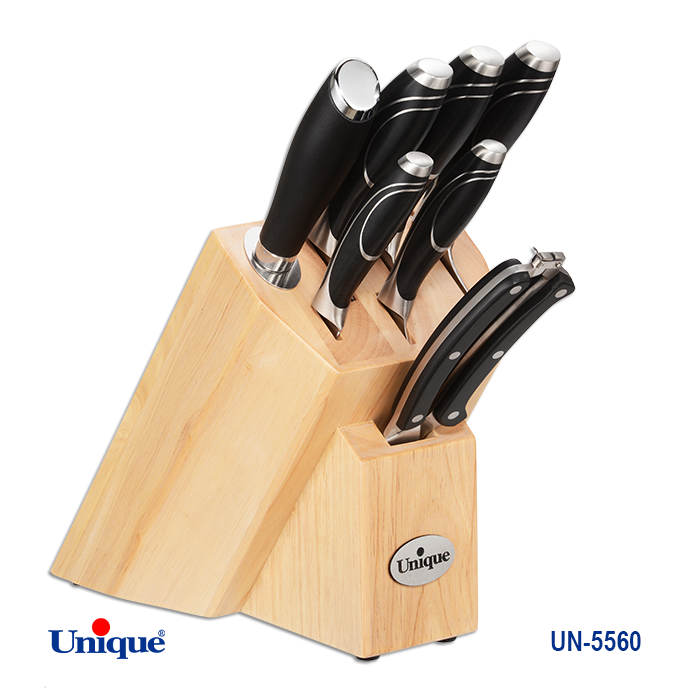 سرویس کارد 8 پارچه پایه چوبی 