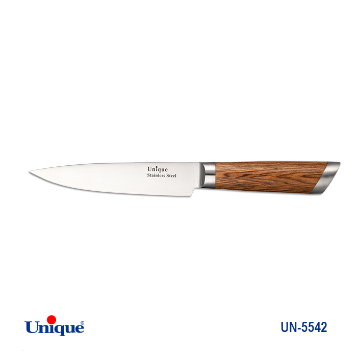 کارد تک آشپزخانه "6(دسته چوب)